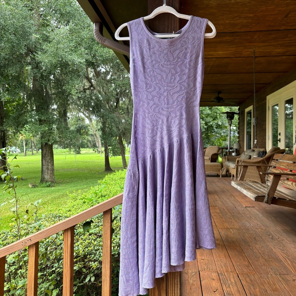 HAPPY SHEEP Tencel Aysmmetrical Lace Dress! NWT!